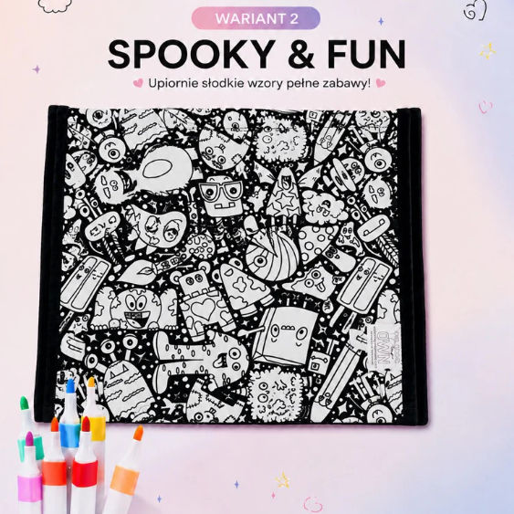 KocoMazak-DIY Koc Który Kolorujesz Sam!