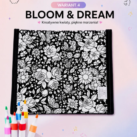 KocoMazak-DIY Koc Który Kolorujesz Sam!