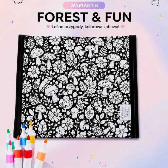 KocoMazak-DIY Koc Który Kolorujesz Sam!